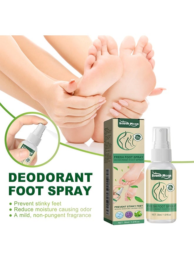 ساوث مون بخاخ مزيل العرق للقدم ، مزيل رائحة القدم للأقدام ذات الرائحة الكريهة ، معطر رائحة القدم - Image 3