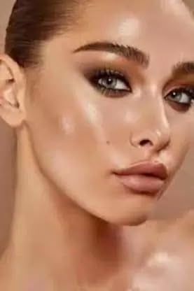 SUPRICHI Highlighter Powder Glitter Palette Rose Shape Face makeup Glow Face Shimmer Longlasting Highliter 12g - Image 2