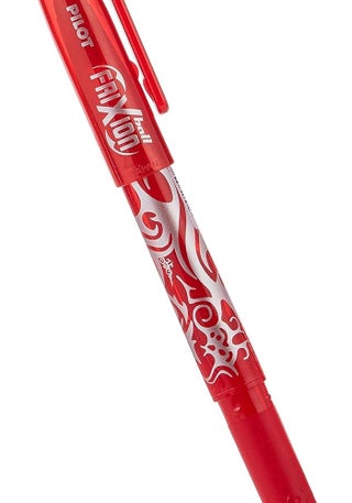Pilot Frixion Erasable Roller Ball Pen, 0.7 mm Tip Size, Red - view 4