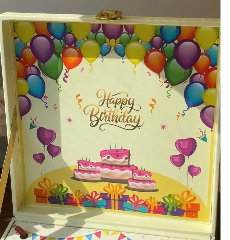 KHUSHBOO JEWELS PURE SILVER 999 10 GRAMS HAPPY BIRTHDAY COIN MUSICAL BOX - Image 4