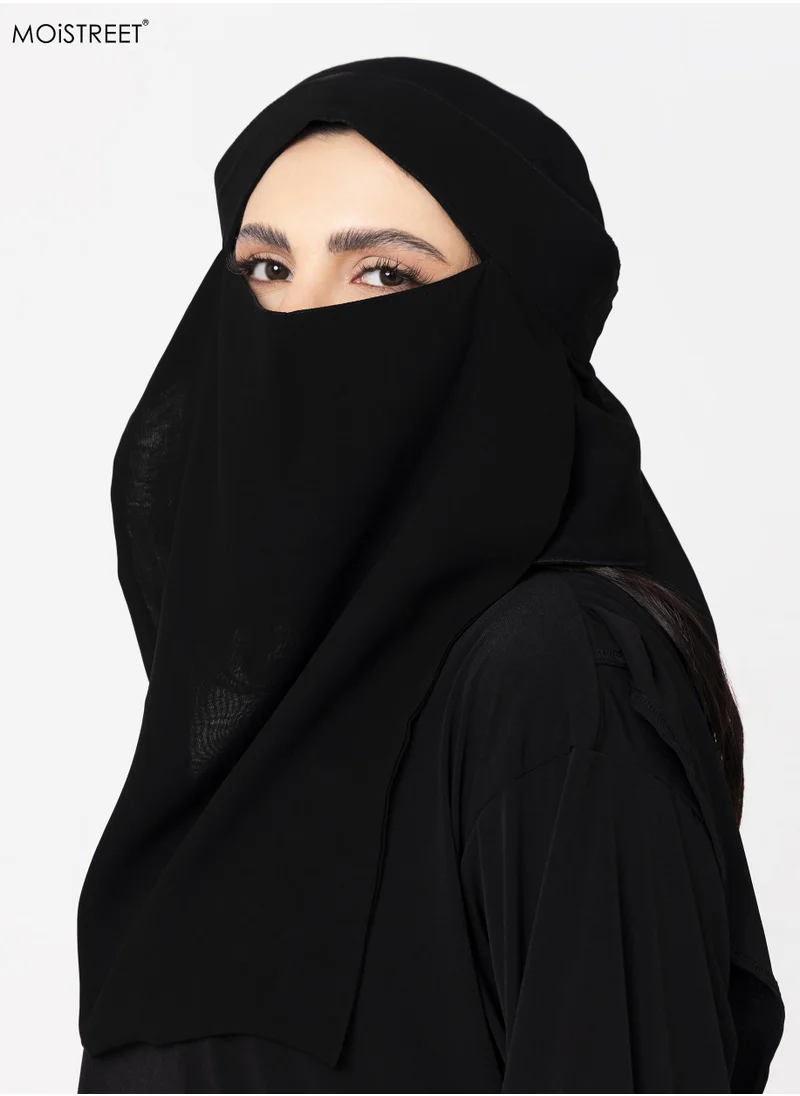 Moistreet MOiSTREET Niqab Wool Chiffon