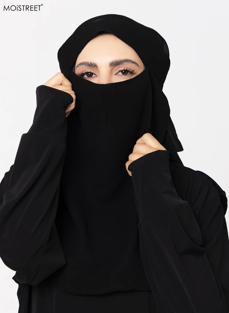 Moistreet MOiSTREET Niqab Wool Chiffon
