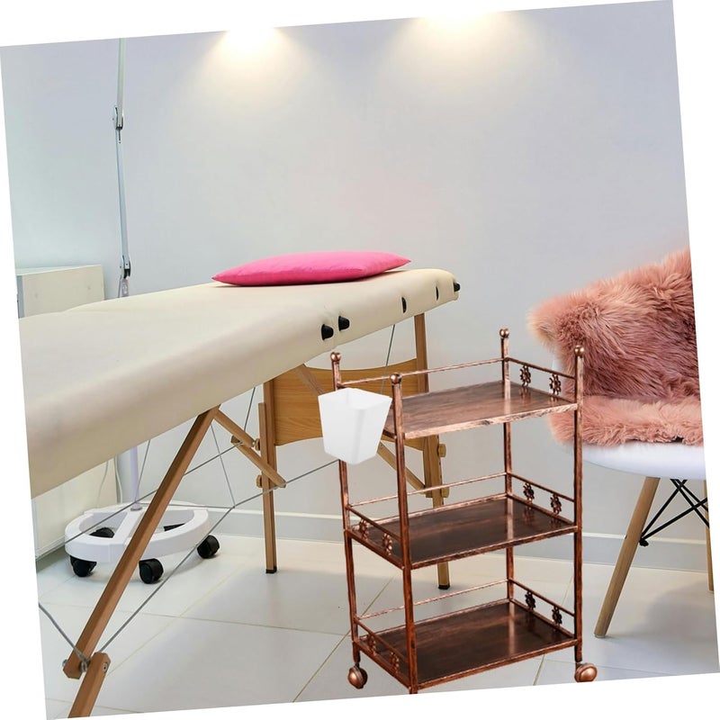 VICASKY Rolling Cart Storage Cup Holder Hanging Bucket for Rv Organization Beauty Salon Attachments - Image 3