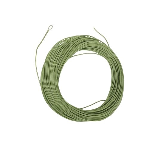 Aventik Trout Fly Fishing Line Weight Forward Floating Fly Line with Exposed Loop Easy Line ID(1pcs-Green,7F) - Image 1