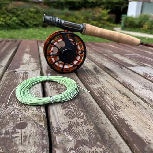 Aventik Trout Fly Fishing Line Weight Forward Floating Fly Line with Exposed Loop Easy Line ID(1pcs-Green,7F) - Image 5