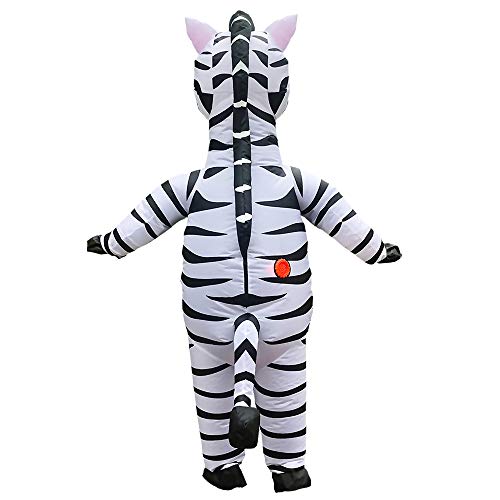 JASHKE Zebra Inflatable Costume Inflatable Zebra Costumes Halloween Costumes Adult - Image 5