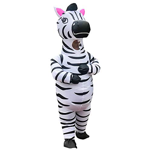 JASHKE Zebra Inflatable Costume Inflatable Zebra Costumes Halloween Costumes Adult - Image 4