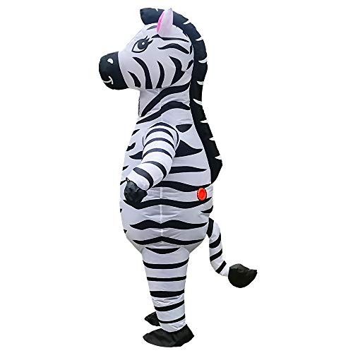 JASHKE Zebra Inflatable Costume Inflatable Zebra Costumes Halloween Costumes Adult - Image 3