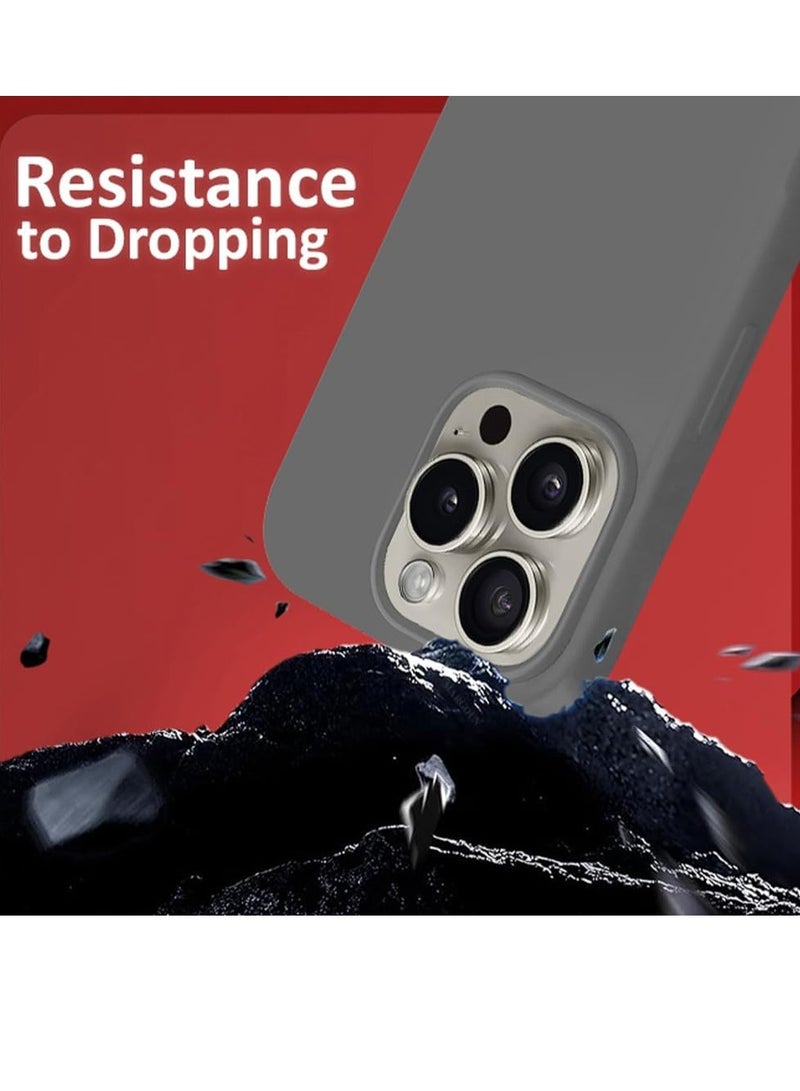 ELTRAZONE "Liquid Silicone Case for iPhone 16 Pro Max – Ultra Slim Design with Soft Anti-Scratch Lining & Drop Protection" - Image 3