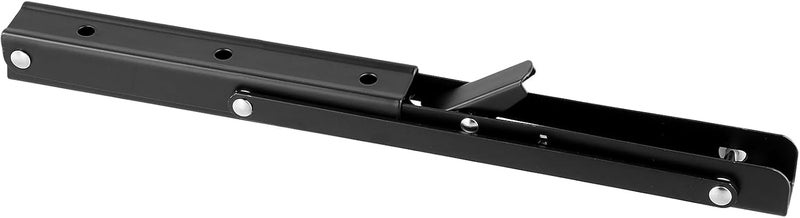 SHEUTSAN 10PCS 12 Inches Folding Shelf Brackets Black Foldable Shelving Brackets Wall Mounted for Living Room Kitchen - Image 5