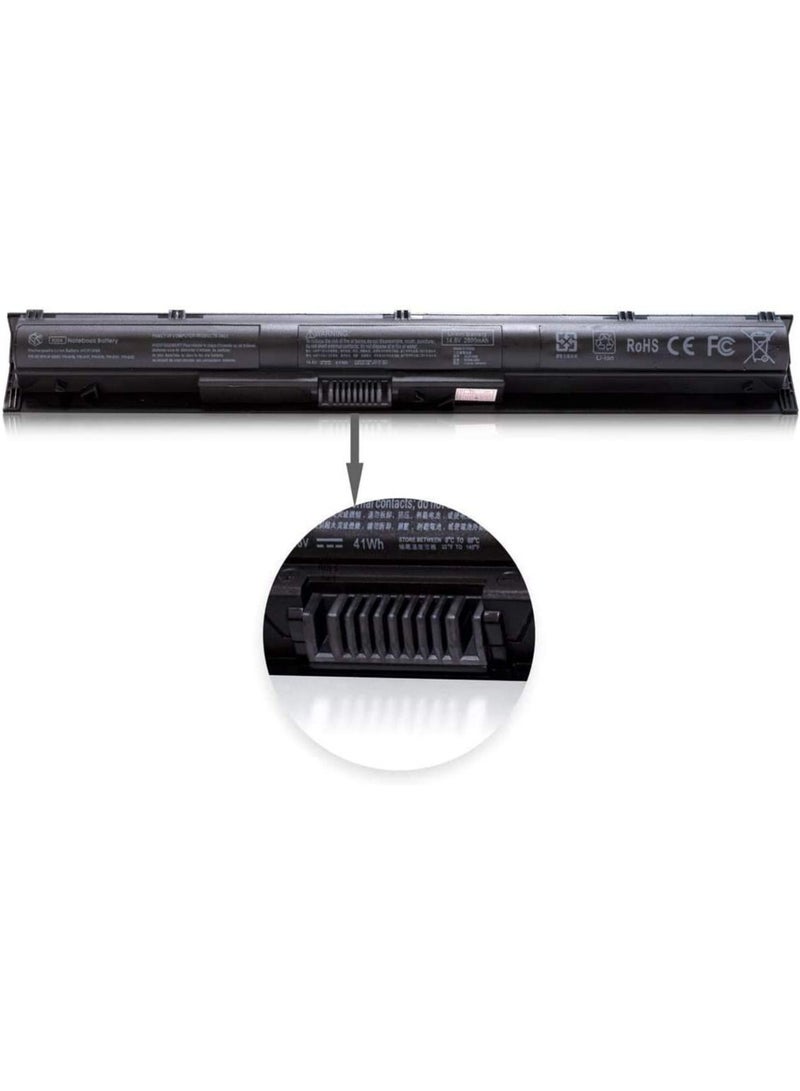 CST KI04 replacement battery Pavilion 14-ab, Pavilion 15-ab, Pavilion 15-ag, Pavilion 17-g, Star Wars 15-an 14.8V 41Whr 4 Cell 2.8Ah... - Image 2