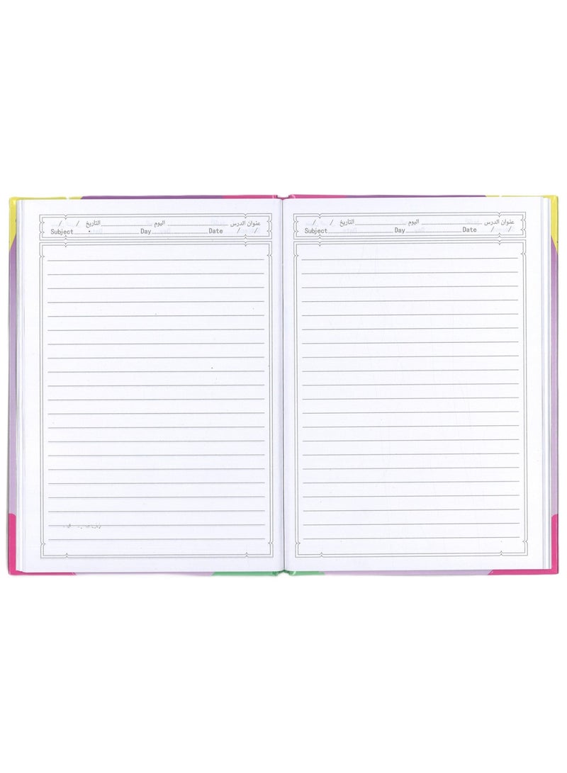 SBC 3-Piece A5 Size Single Line Notebook With Hard Cover 60 Sheets - Image 2