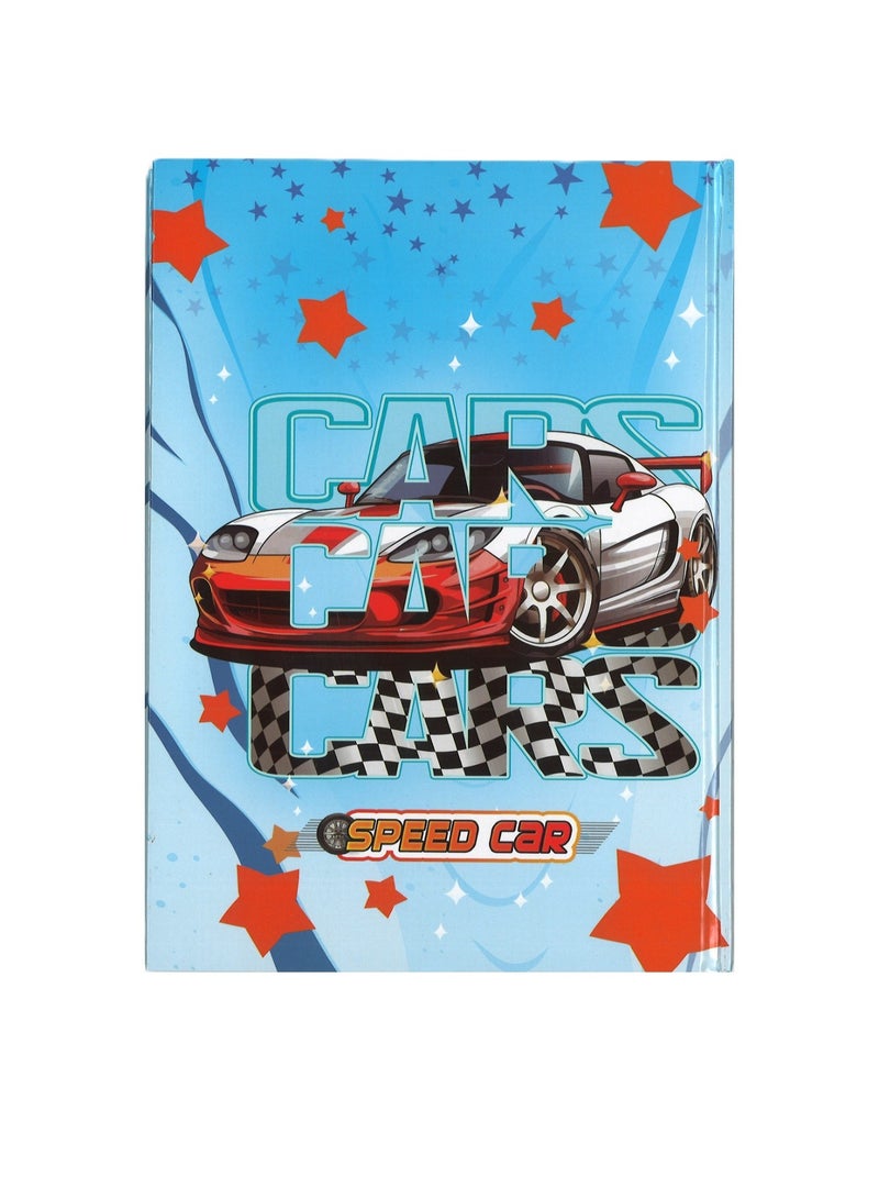 SBC 3-Piece A5 Size Single Line Notebook With Hard Cover 60 Sheets - Image 3