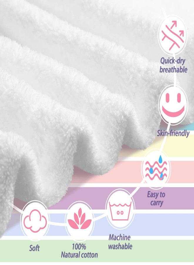 Moukeren Unicorn Hooded Towel for Kids 30 x 50 Inch Large Soft Absorbent Cotton Beach Bath Towel with Hood for Kids Baby Toddler Unisex Girls Boy - Image 4