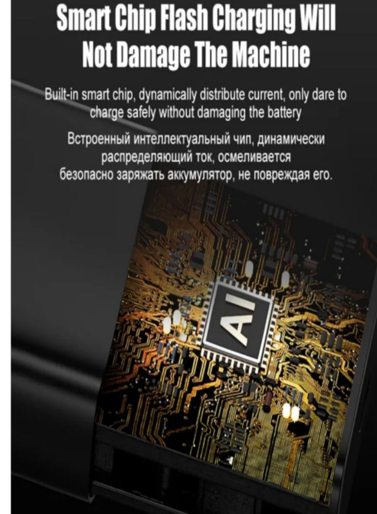 شاحن PD للشحن السريع للغاية بقدرة 45 وات USB - متوافق مع S24 S23 S22 S21 S20 Ultra، S24+ S23+ S22+ S21+، A53، A15، A 55، A54 - محول طاقة من النوع C، - Image 3