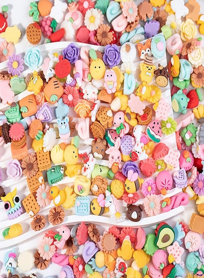 Promote 80 Pcs Unique Charms Kit - Mixed 3D Resin Charms for Slime, Kawaii DIY Slime Accessories, Cute Craft Supplies for Kids| Fruits, Ice Cream, Candies, Cookies - Image 4