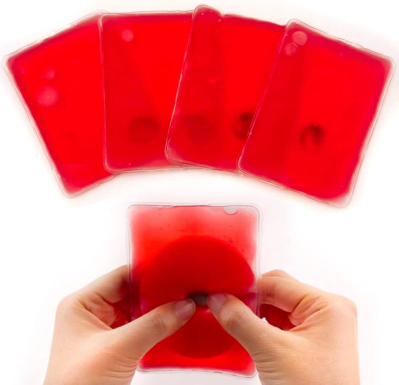 coldchill Reusable Click Instant Heat Packs Pocket Hand Warmers Snap It HotCold Gel Heating Pad for Adults  Kids Instant Hot Pad Hot Compress Hand Click Gel Warmers for Body - Image 1