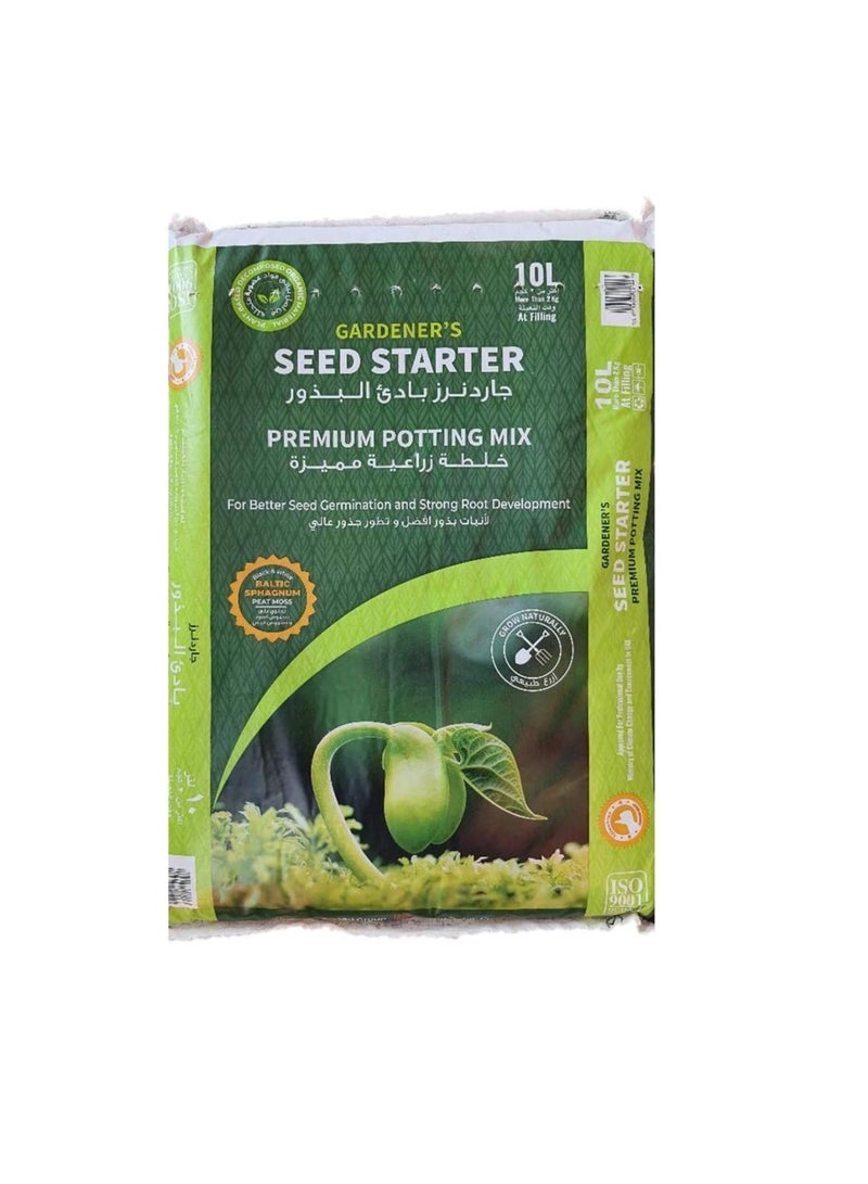 Gardener's Seed Starter Potting Soil Mix  10L - Image 3