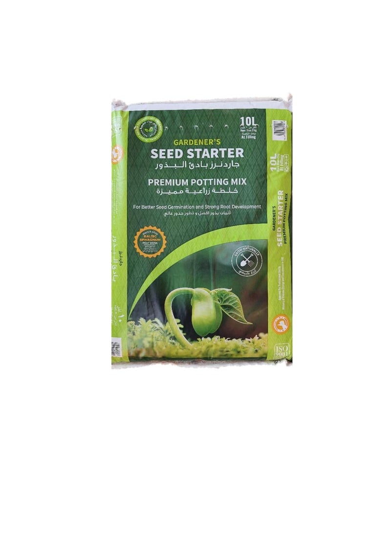 Gardener's Seed Starter Potting Soil Mix  10L - Image 2