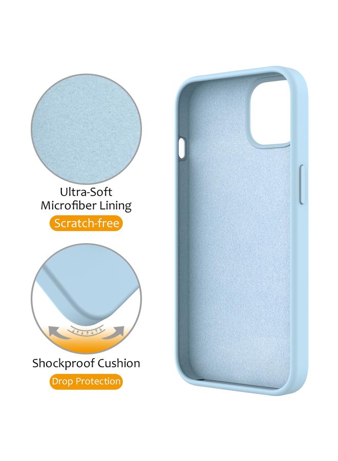 زبون جراب لهاتف iPhone 11 مصنوع من السيليكون السائل المغناطيسي MagSafe مع حامل حلقي - Image 4