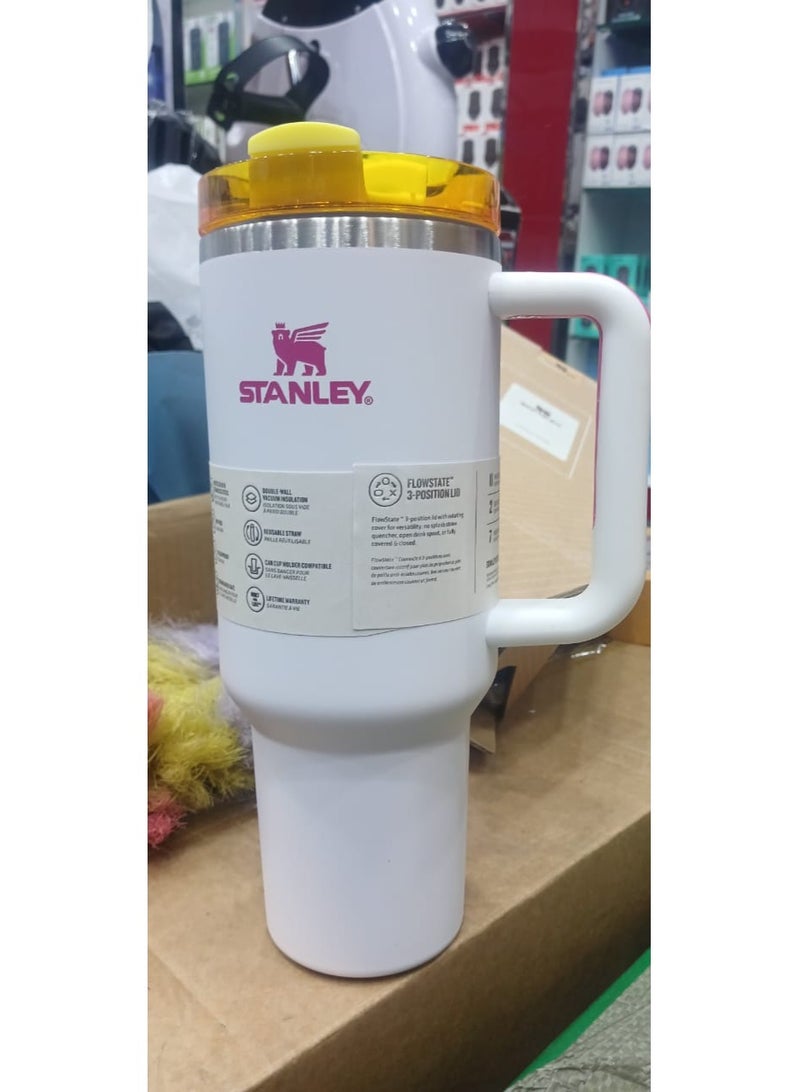 Stanley Quencher H2.0 Flowstate Stainless Steel Vacuum Insulated Tumbler with Lid and Straw for Water, Iced Tea or Coffee, Smoothie and More,(40oz) - Image 2