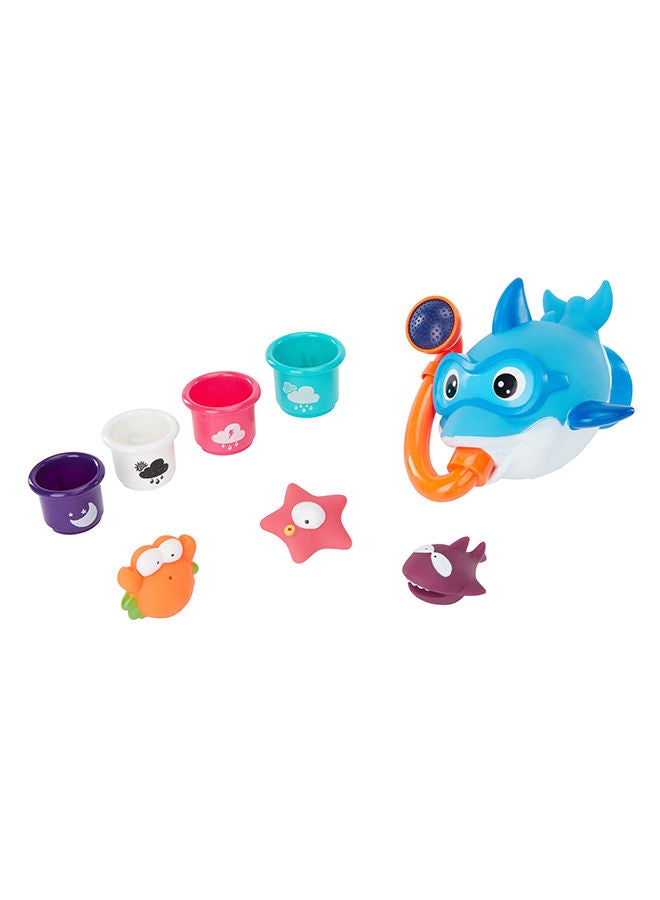Badabulle Rigolo And Co 8-Piece Bath Set - Image 1