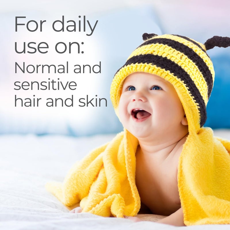 Tio Nacho Royal Baby Hair and Body Shampoo with Royal Jelly & Chamomile, 13.5 fl oz - Hypoallergenic, Gentle, Tear Free, All in One Body Wash - Image 4