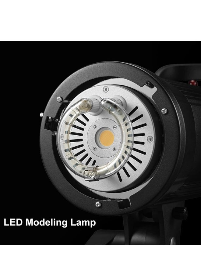 Godox Godox SK400II-V 400Ws Studio Strobe with 2.4G Wireless | 5600K LED Modeling Light for Wedding/Portrait Photography (Upgraded)  - Image 3