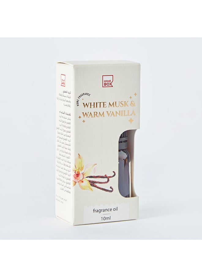 Home Box - Qara White Musk and Warm Vanilla Aroma Oil 10 ml - Image 1