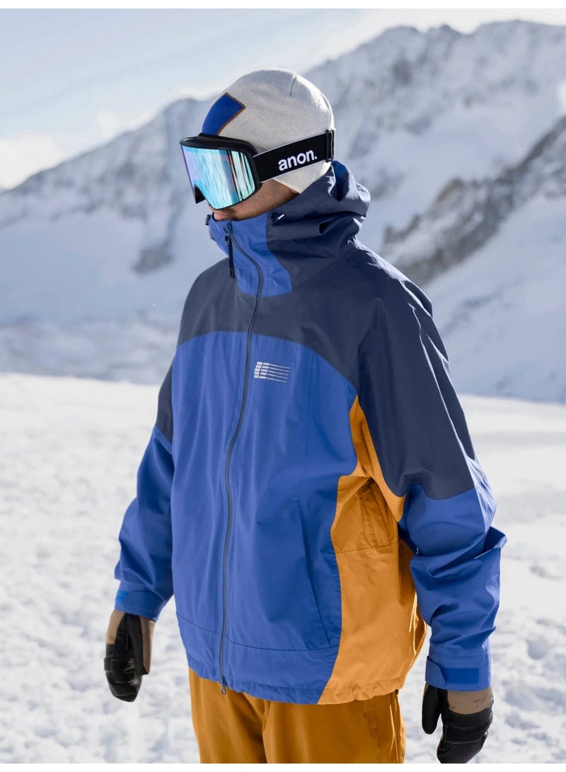 ARMADA ANSEL 2L SHELL SNOW JACKET - Dazzler-Navy-Golden - Image 1