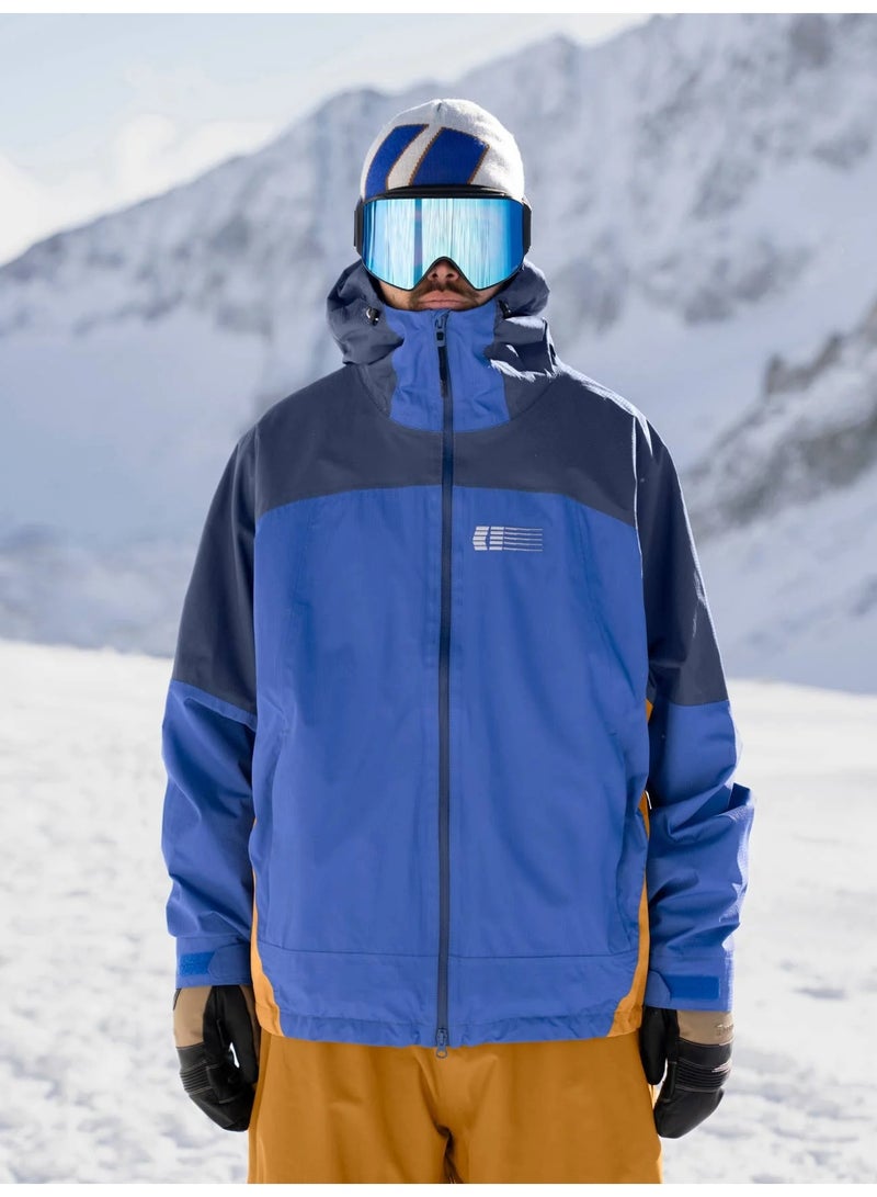 ARMADA ANSEL 2L SHELL SNOW JACKET - Dazzler-Navy-Golden - Image 2