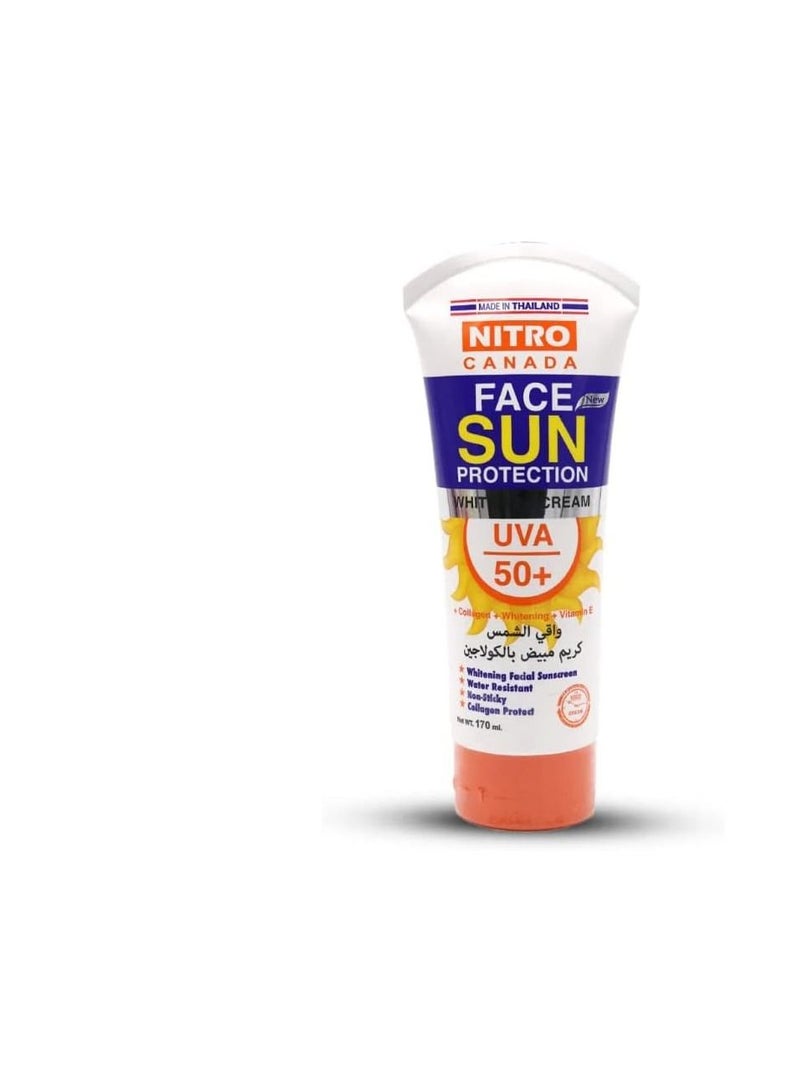Nitro Canada Face Sun Protection Whitening Cream 170ml - Image 3