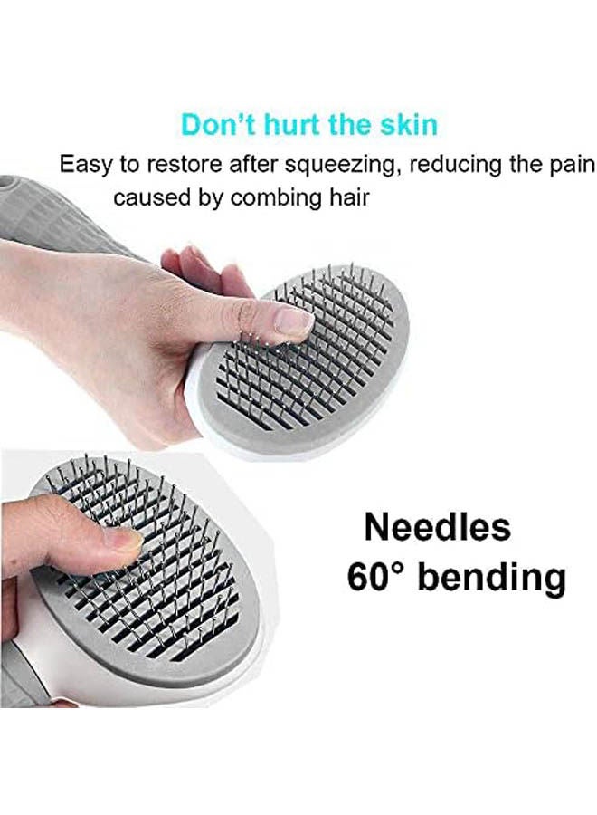 Golden Arrows Self-Cleaning Slicker Dog And Cat Brush - Image 5