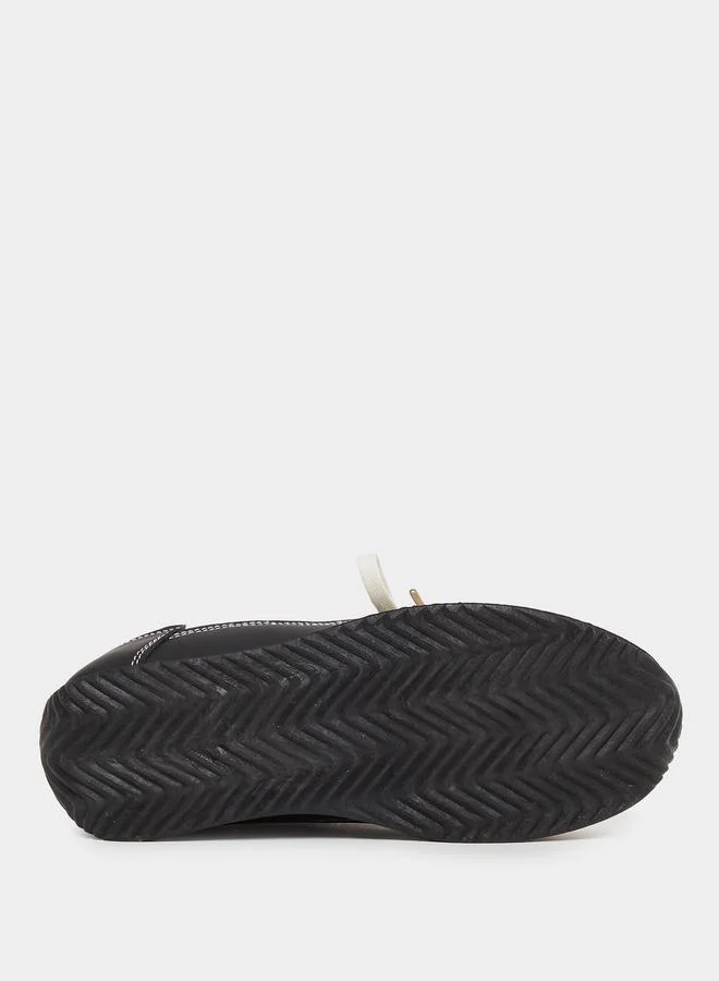 Styli Styli Color Block Lace-Up Sneakers