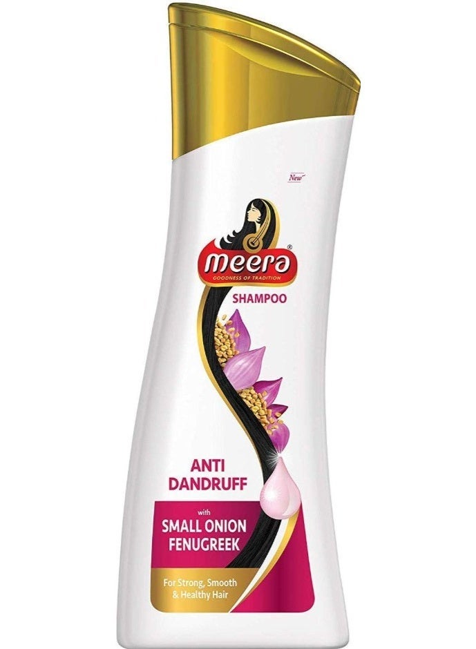 Meera Anti Dandruff Shampoo 180ml – With Small Onion & Fenugreek for Dandruff Control and Healthy Hair - Image 2