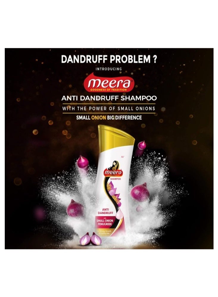 Meera Anti Dandruff Shampoo 180ml – With Small Onion & Fenugreek for Dandruff Control and Healthy Hair - Image 4