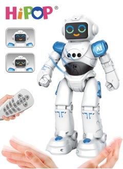 HIPOP Expressive RC Robot with Gesture Sensing,Programmable,Singing And Dancing,Children's Educational Interactive Robot Electric Toy As Kids Gift  - Image 1
