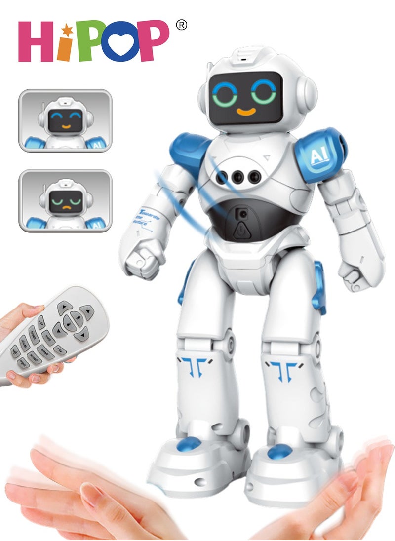 HIPOP - Expressive RC Robot with Gesture Sensing,Programmable,Singing And Dancing,Children's Educational Interactive Robot Electric Toy As Kids Gift - Image 1