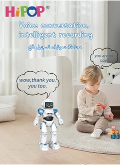 HIPOP Expressive RC Robot with Gesture Sensing,Programmable,Singing And Dancing,Children's Educational Interactive Robot Electric Toy As Kids Gift  - Image 4