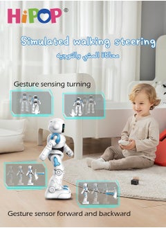 HIPOP Expressive RC Robot with Gesture Sensing,Programmable,Singing And Dancing,Children's Educational Interactive Robot Electric Toy As Kids Gift  - Image 3