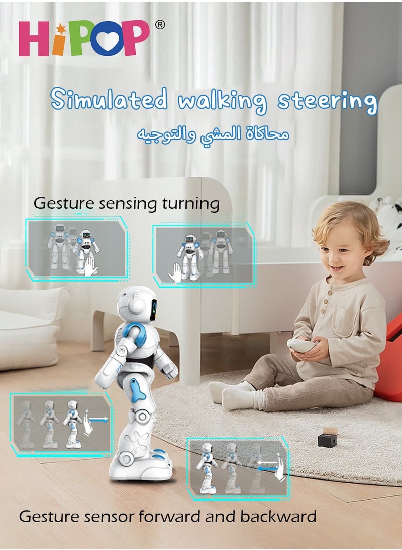 HIPOP - Expressive RC Robot with Gesture Sensing,Programmable,Singing And Dancing,Children's Educational Interactive Robot Electric Toy As Kids Gift - Image 1