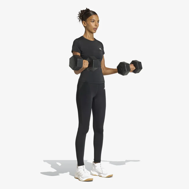 Adidas  PrimeLift Essentials Workout Contour T-Shirt for Women | Best Price UAE