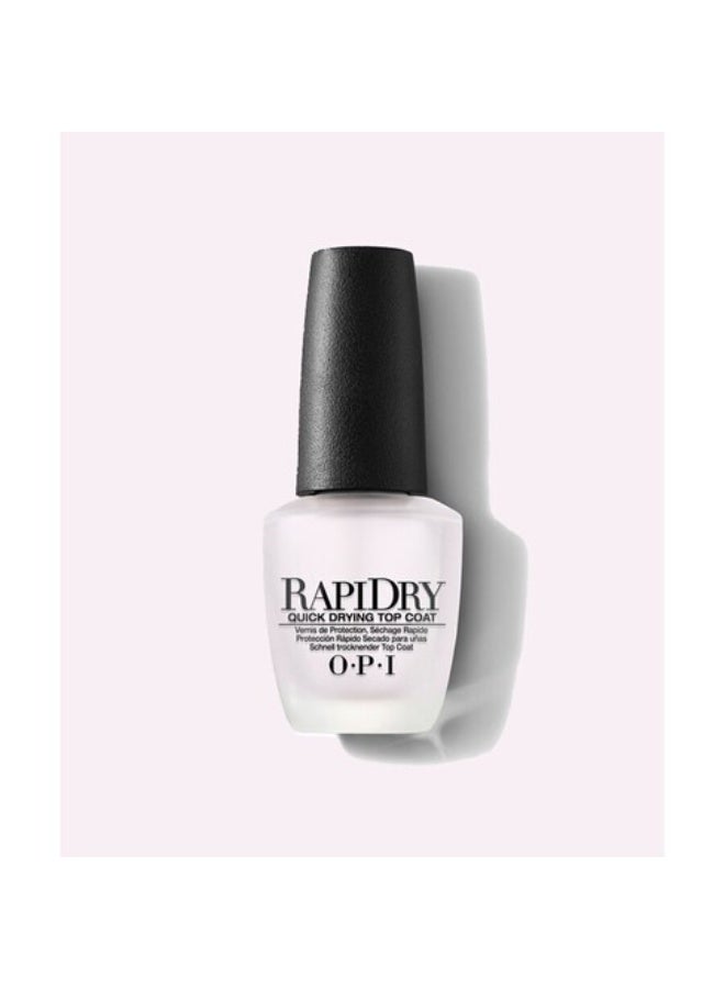 OPI Rapidry Quick Drying Top Coat 15ml - Image 1