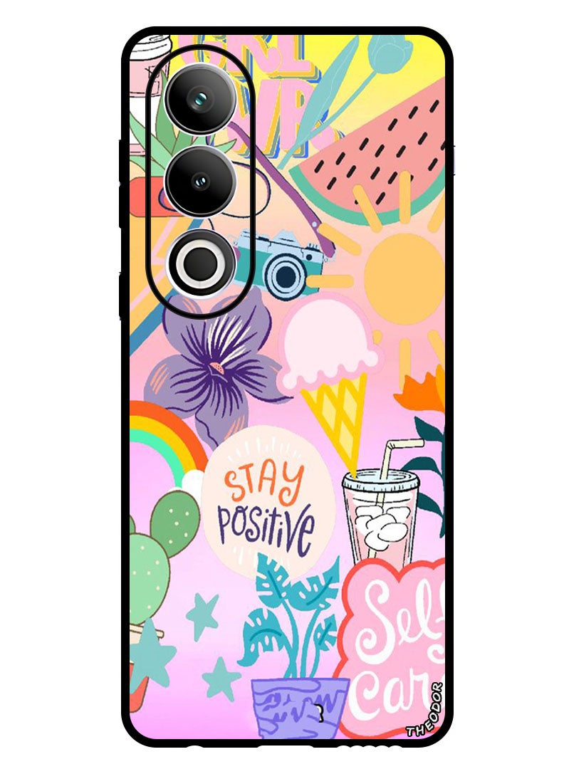 Theodor Protective Case Anti Scratch Shock Proof Bumper Cover For OnePlus Ace 3V Stay Positive - Image 1