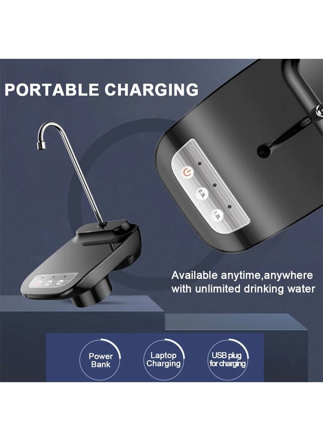 Arabest Rechargeable Wireless Electric Auto Water Pump Dispenser With Stand - Image 4