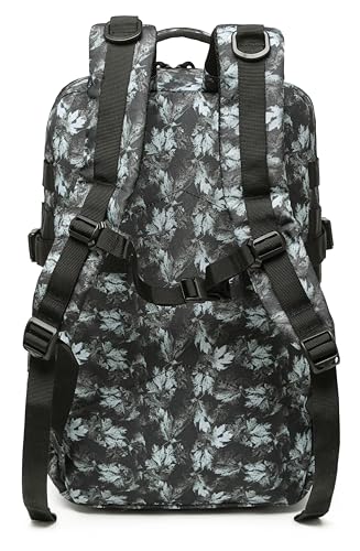 Wotony Military Tactical Backpack for Men Waterproof Daypack 3 Day Assault Pack Molle Bag with Water Bottle Holder Gray maple leaf 25L - Image 3