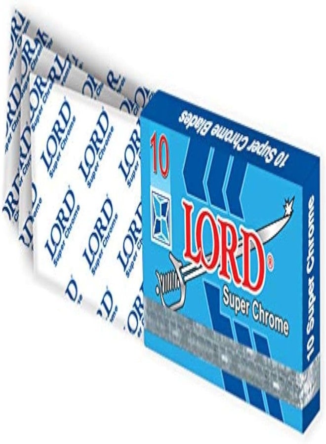 Lord 200 Lord Double Edge Safety Razor Blades Super Chrome - Image 2