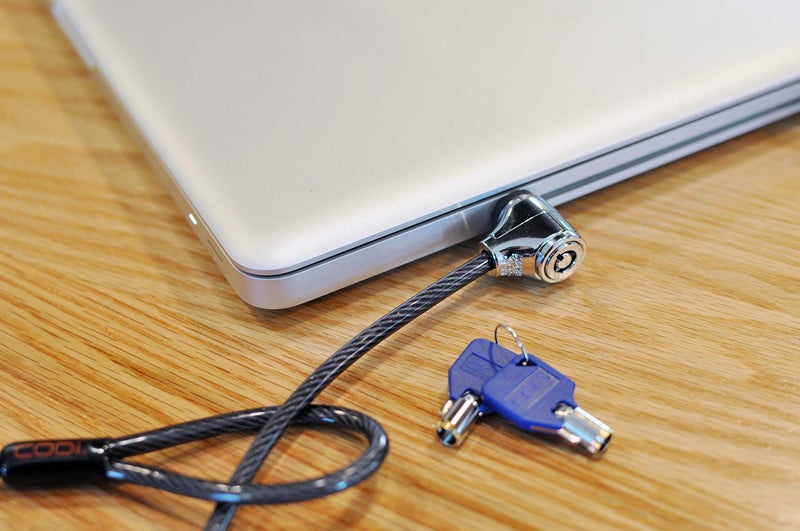 CODi Key Cable Lock, Black (A02001) - Integrated Security Solution for Laptops, Desktops and Monitors - Image 3