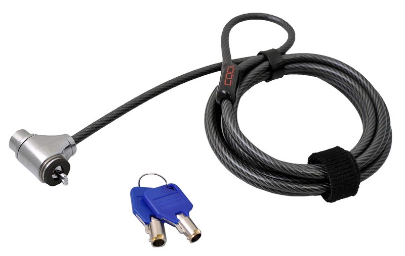CODi Key Cable Lock, Black (A02001) - Integrated Security Solution for Laptops, Desktops and Monitors - Image 5