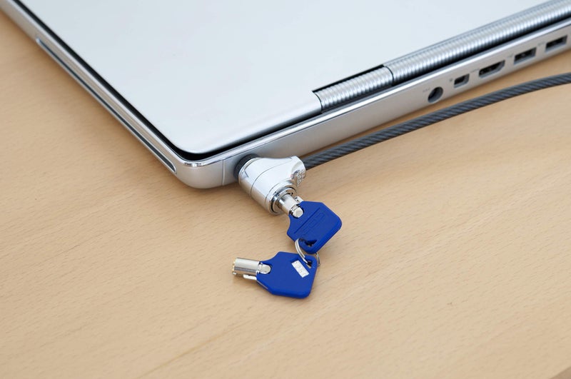 CODi Key Cable Lock, Black (A02001) - Integrated Security Solution for Laptops, Desktops and Monitors - Image 4